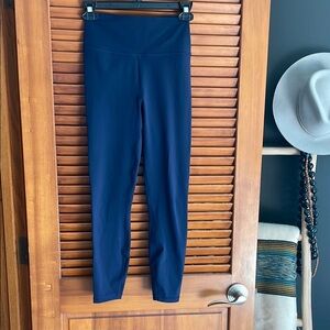 Spiritual Gangster Navy Blue High-Waisted Leggings